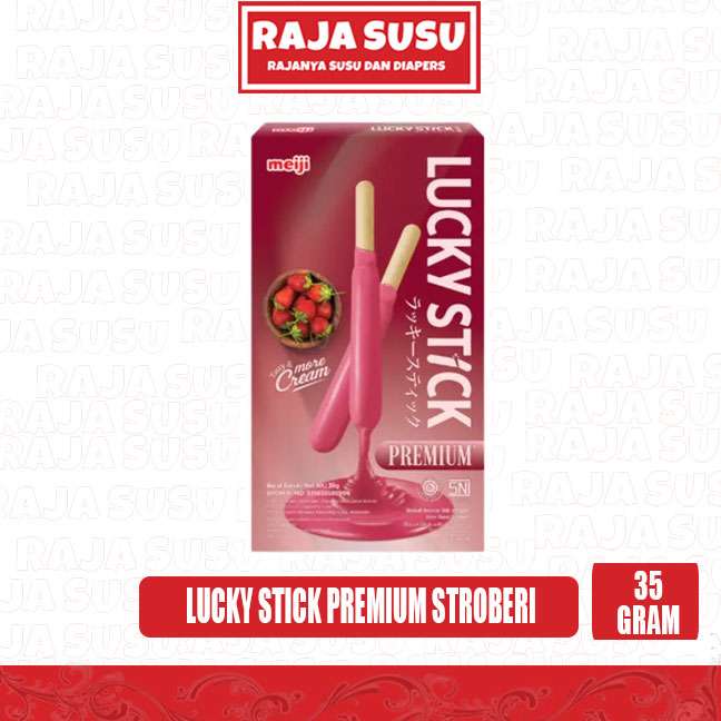 LUCKY STICK PREMIUM STRAWBERRY 35GR