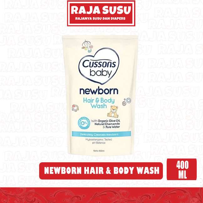 CUSSONS WASH NEWBORN DOY 400ML