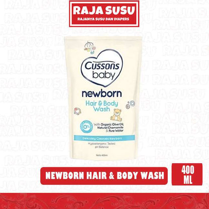 CUSSONS WASH NEWBORN DOY 400ML