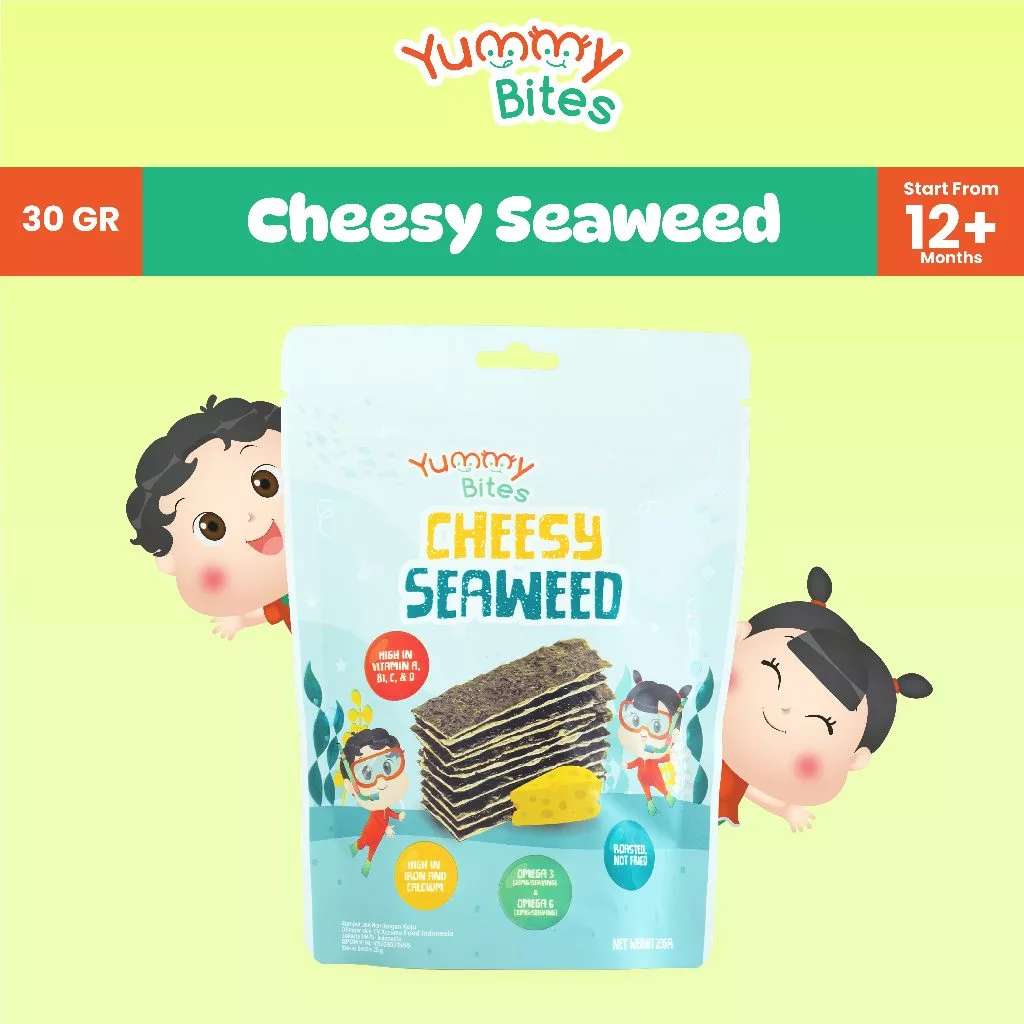 YUMMY BITES  CHEESY SEAWEED 30GR