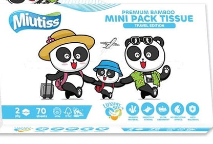 MIUTIS PREMIUM BAMBOO TISSUE 2PLY 70'S