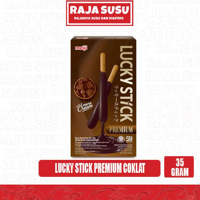 LUCKY STICK PREMIUM COKLAT 35GR