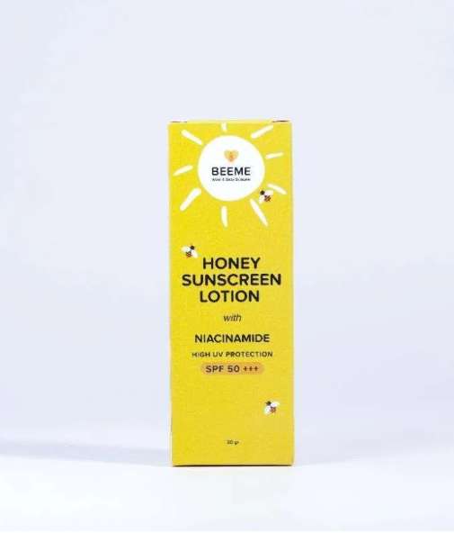 BEEME HONEY SUNSCREEN LOTION SPF 50+ 25GR