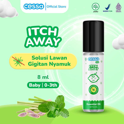 CESSA BABY ITCH AWAY HIJAU 8ML