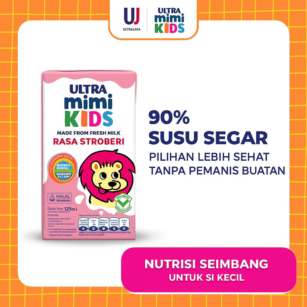 ULTRA MIMI STROBERI 125 ML