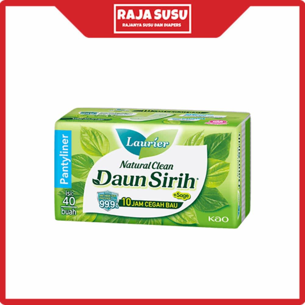 LAURIER PANTYLINER NATURAL CLEAN 40S
