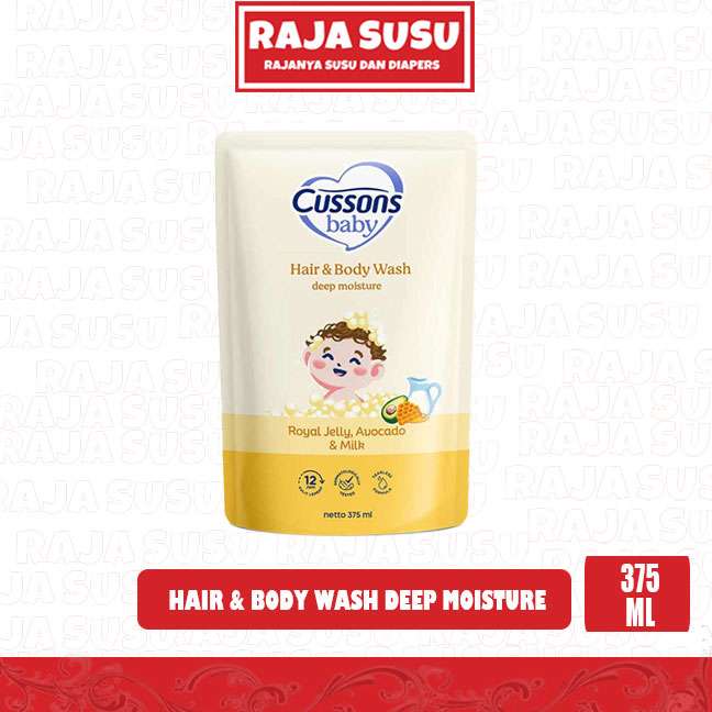 CUSSONS WASH DEEP MOISURE DOY 375ML