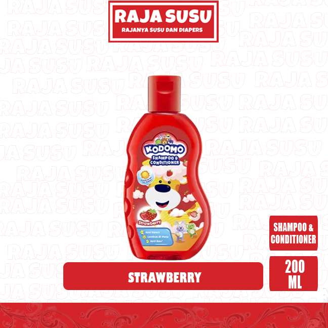 KODOMO SHAMPOO GEL STRAWBERRY BTL 200ML (10528)