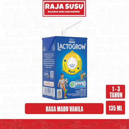 LACTOGROW UHT VANILA MADU 135ML