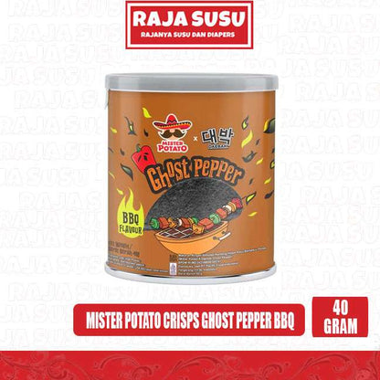 MISTER POTATO CRISPS GHOST PEPPER BBQ 40GR