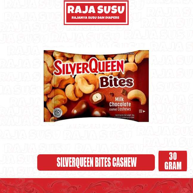 SILVERQUEEN BITES CASHEW 30GR