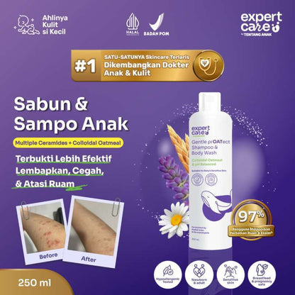 EXPERT CARE - GENTLE PROATECT SHAMP & BODY WASH 250ML