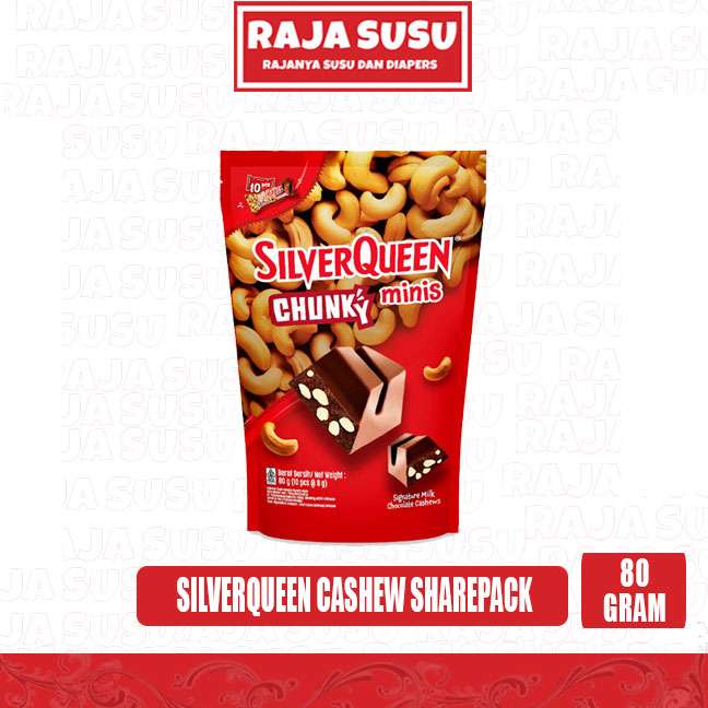 SILVERQUEEN CASHEW SHAREPACK 80GR
