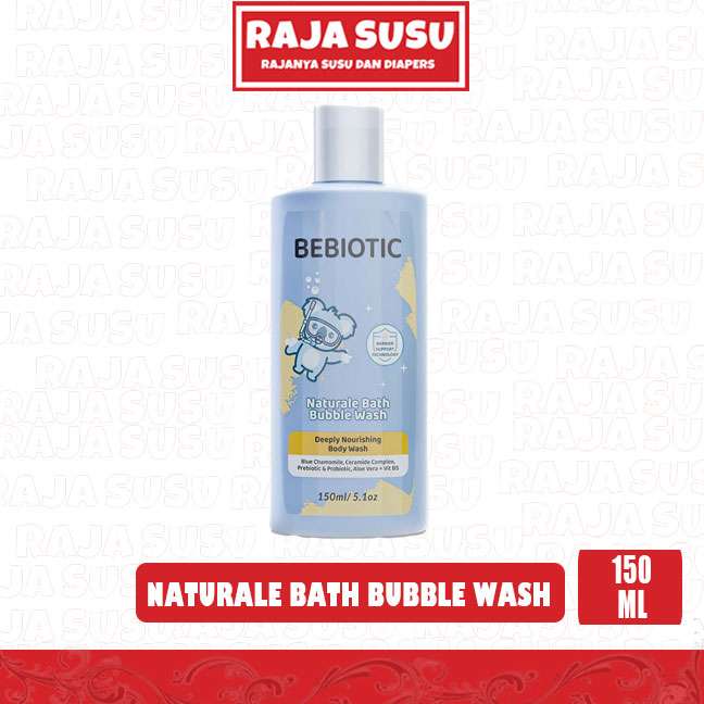 BEBIOTIC NATURALE BATH BUBBLE WASH 150ML