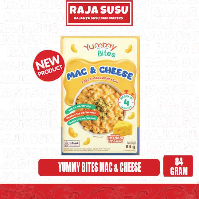 YUMMY BITES MAC & CHEESE 84GR
