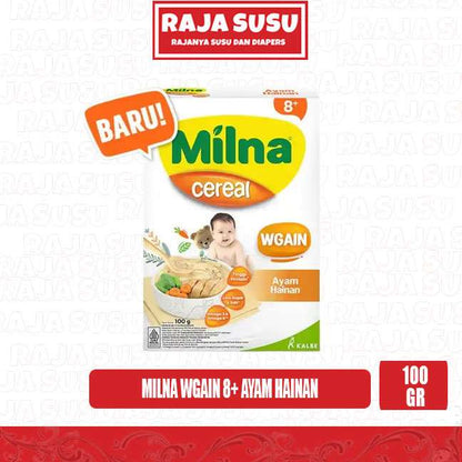 MILNA WGAIN 8+ AYAM HAINAN 100GR