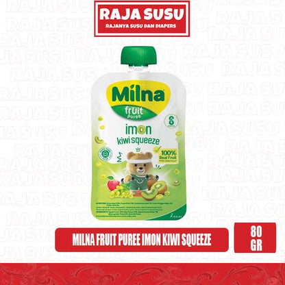 MILNA FRUIT PUREE IMON KIWI SQUEEZE 80GR