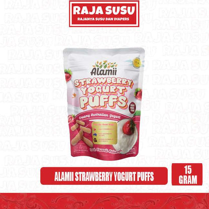 ALAMII PUFFS STRAWBERRY YOGURT 15GR