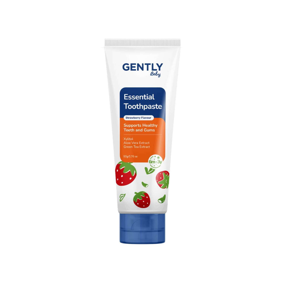 GENTLY BABY ESSENTIAL TOOTHPASTE STRAWBERRY 50ML