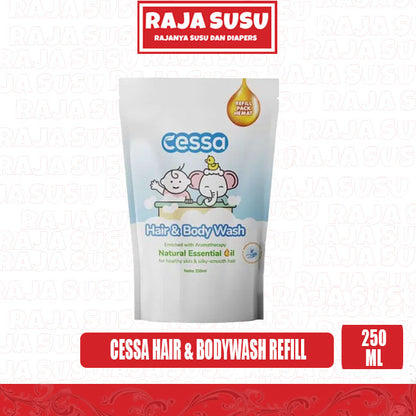 CESSA HAIR & BODYWASH REFILL 250ML