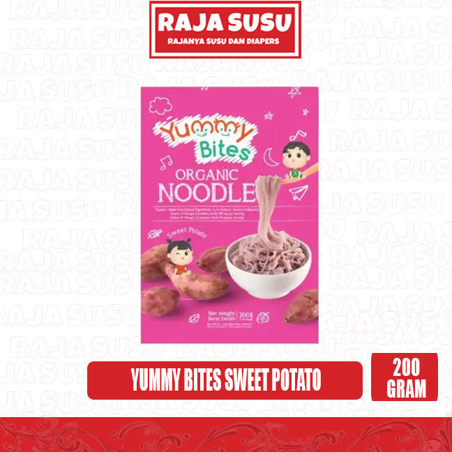 YUMMY BITES ORGANIC NOODLE SWEET POTATO 200 GR
