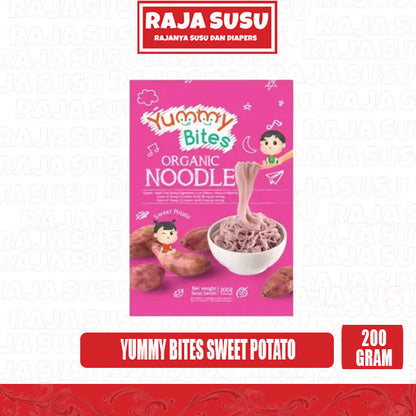 YUMMY BITES ORGANIC NOODLE SWEET POTATO 200 GR