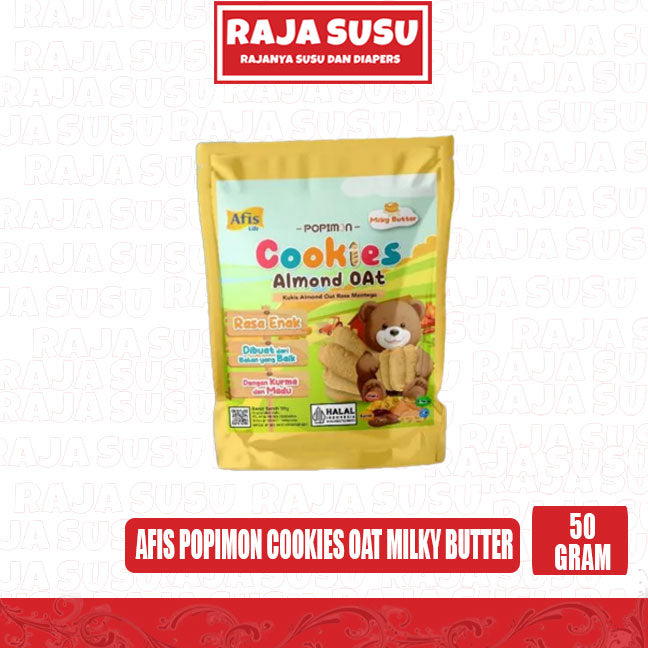 AFIS POPIMON COOKIES OAT MILKY BUTTER 50GR