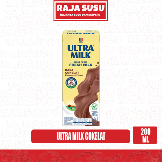 ULTRA MILK COKELAT 200 ML