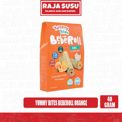 YUMMY BITES BEBEROLL ORANGE 40 GR