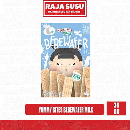 YUMMY BITES BEBEWAFER MILK 36GR