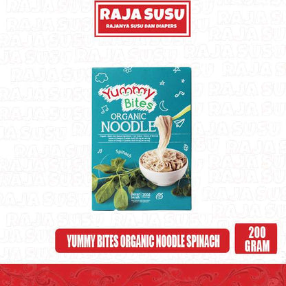 YUMMY BITES ORGANIC NOODLE SPINACH 200 GR