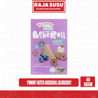 YUMMY BITES BEBEROLL BLUBERRY 40 GR