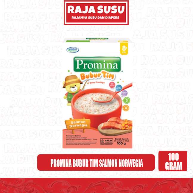 PROMINA BUBUR TIM SALMON NORWEGIA 100 G