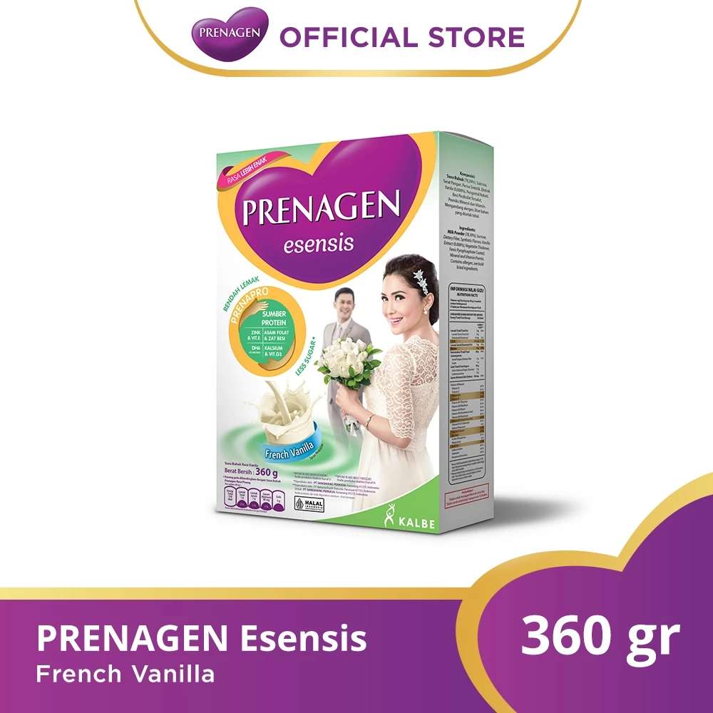 PRENAGEN ESENSIS RASA VANILA 360 GR