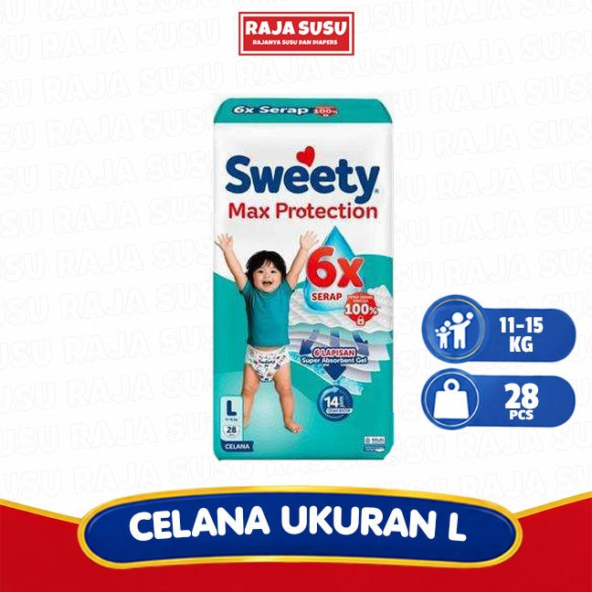 SWEETY SILVER PANTS L 28