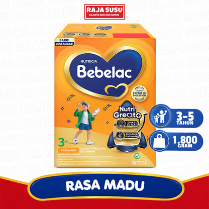 BEBELAC 3+ MADU 1800 GR