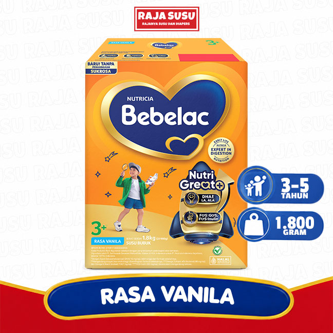 BEBELAC 3+ VANILA 1800 GR