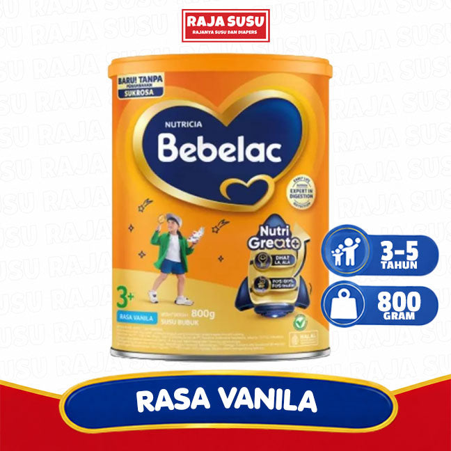 BEBELAC 3+ VANILA 800 GR