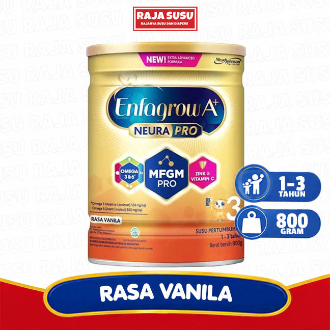 ENFAGROW A+ 3 VANILA 800 GR