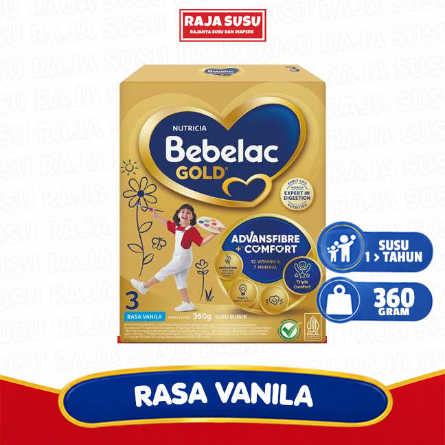 BEBELAC GOLD 3 VANILA 360 GR