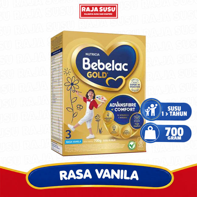 BEBELAC GOLD 3 VANILA 700 GR