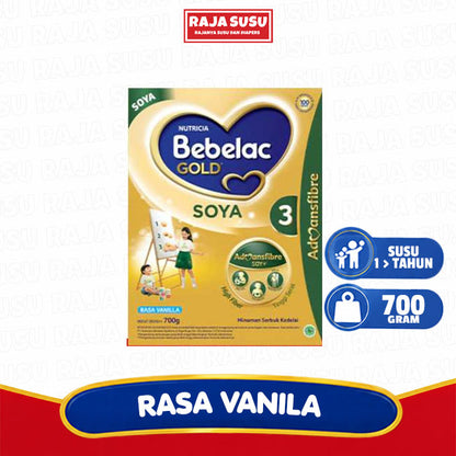 BEBELAC GOLD SOYA 3 VANILA 700 GR