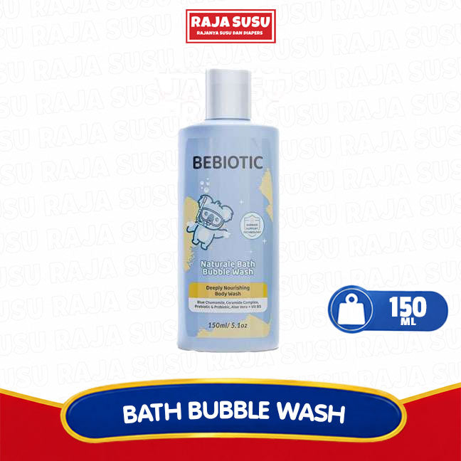 BEBIOTIC NATURALE BATH BUBBLE WASH 150ML