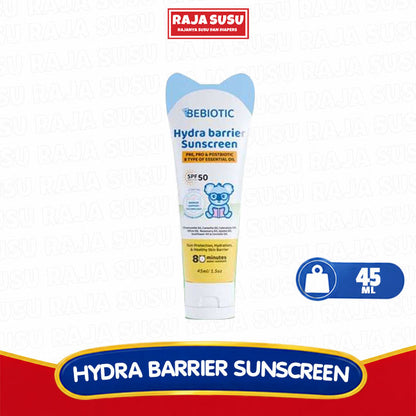 BEBIOTIC HYDRA BARRIER SUNSCREAM 45ML