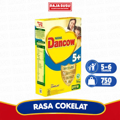 DANCOW 5+ COKLAT 750 GR