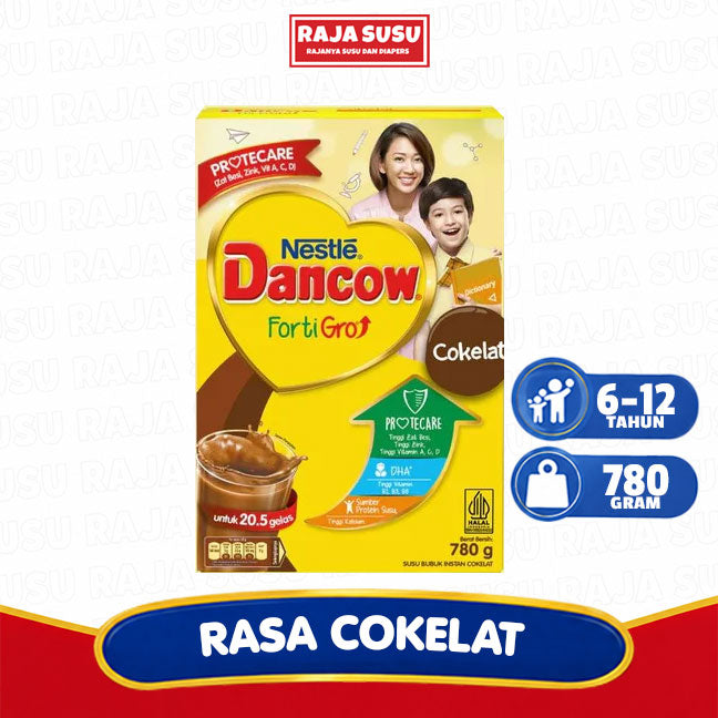 DANCOW FORTIGRO COKLAT 780 GR