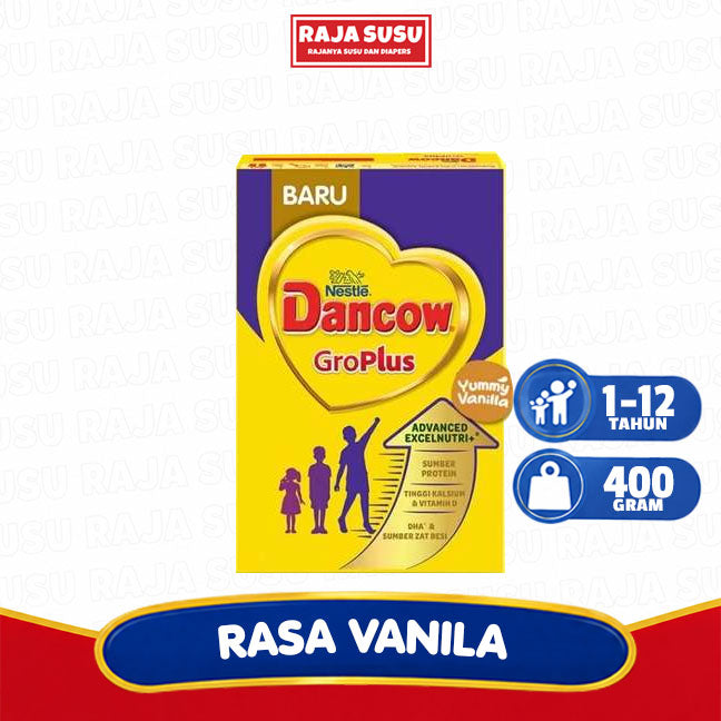 DANCOW GROPLUS VANILA 400GR