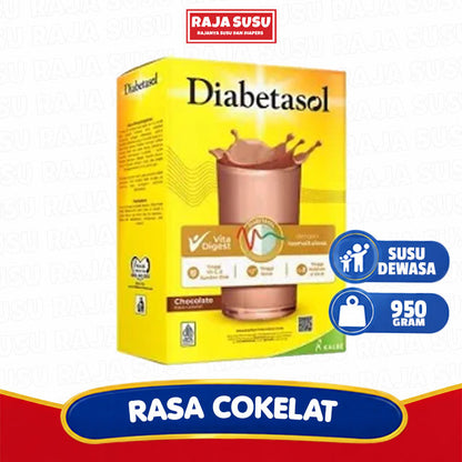 DIABETASOL COKLAT 950GR