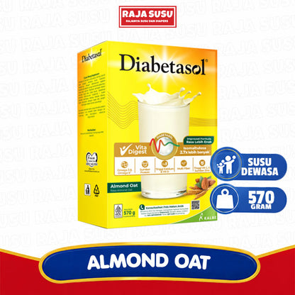 DIABETASOL ALMOND OAT 570GR