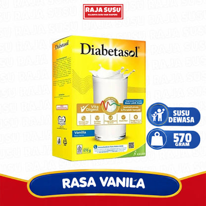 DIABETASOL VANILA 570GR